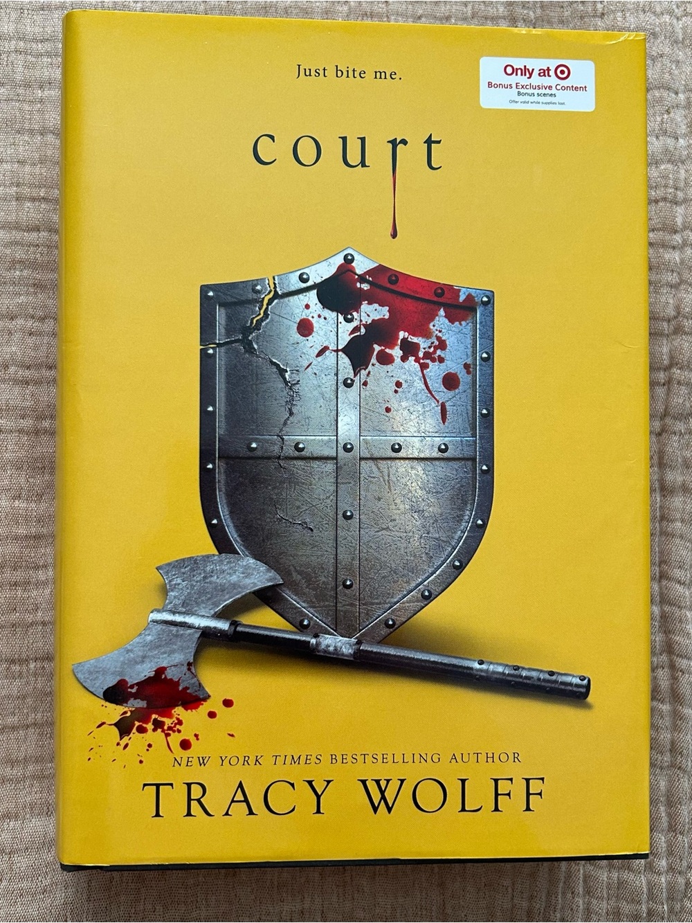Court by Tracy Wolff (Crave series book 4) Target Exclusive Edition
